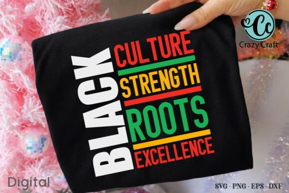 Black Culture Strength Roots Excellence