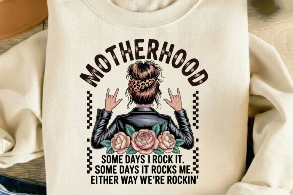 Funny Motherhood Rock Mama Mothers Day