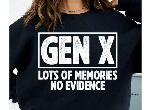 Gen X Png, Funny Retro Png