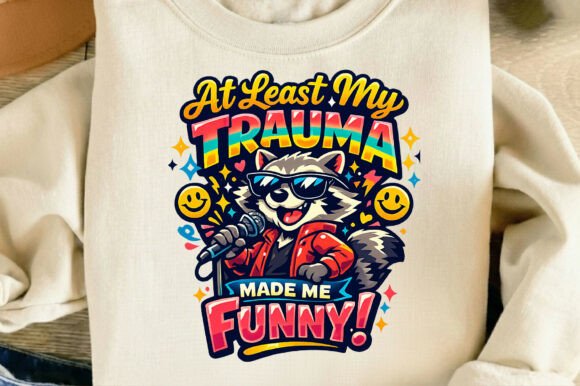 Raccoon Trauma Mental Health Humor Joke