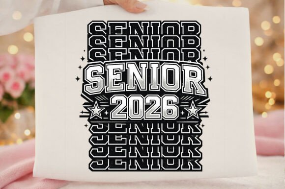 Senior 2026 Graduation T-Shirt Design